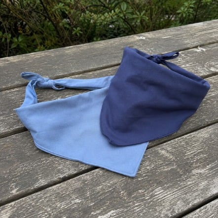 Custom printed dog bandanas in bulk